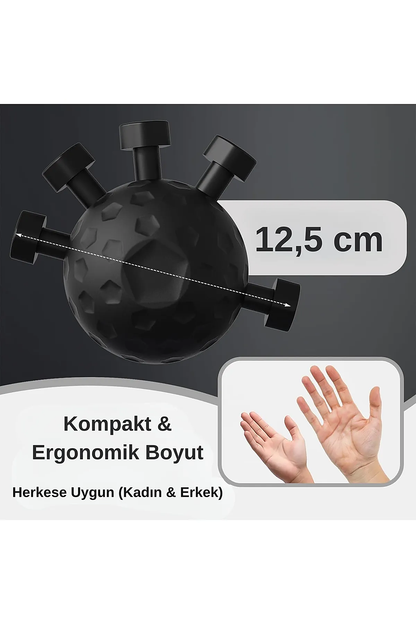 Gripball boyut 12,5 cm kompakt ergonomik