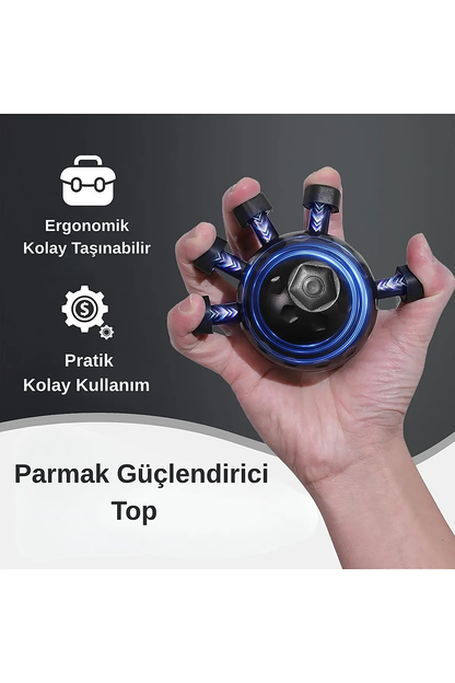 Gripball ergonomik parmak güçlendirici özellikler