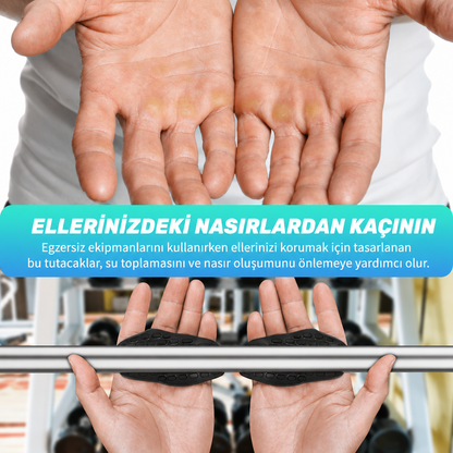 Profesyonel Ağırlık Kaldırma Pedi | Maksimum Tutuş & Nasır Önleyici
